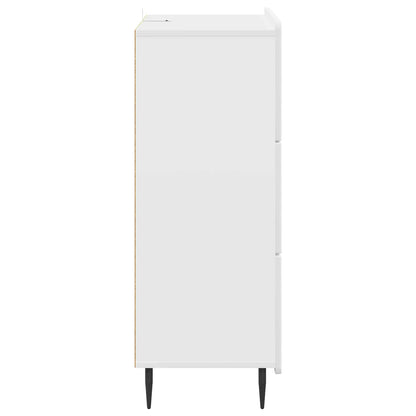 Ladenkast Wit 66 x 34,5 x 92 cm Bewerkt hout