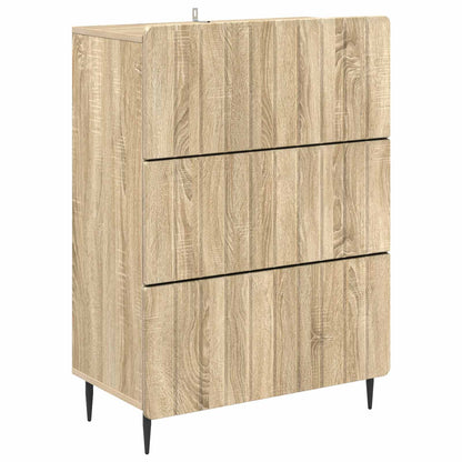 Ladenkast Sonoma Eiken 66 x 34,5 x 92 cm Bewerkt hout