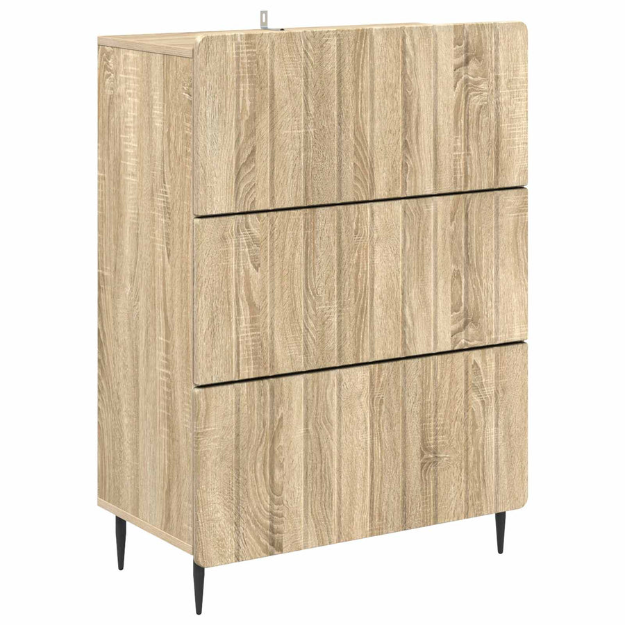 Ladenkast Sonoma Eiken 66 x 34,5 x 92 cm Bewerkt hout