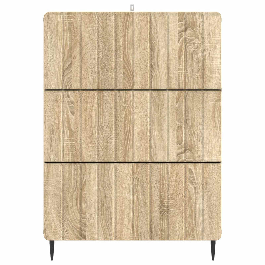 Ladenkast Sonoma Eiken 66 x 34,5 x 92 cm Bewerkt hout