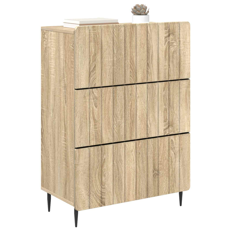 Ladenkast Sonoma Eiken 66 x 34,5 x 92 cm Bewerkt hout