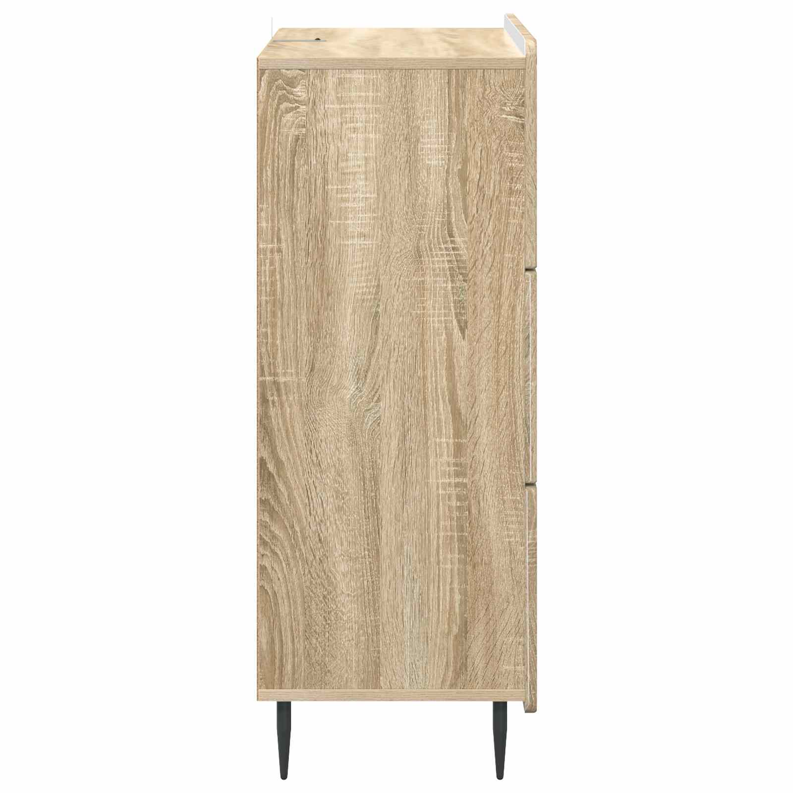 Ladenkast Sonoma Eiken 66 x 34,5 x 92 cm Bewerkt hout