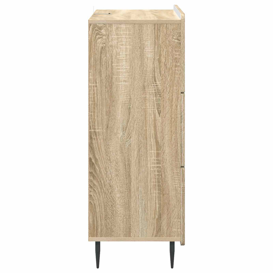Ladenkast Sonoma Eiken 66 x 34,5 x 92 cm Bewerkt hout