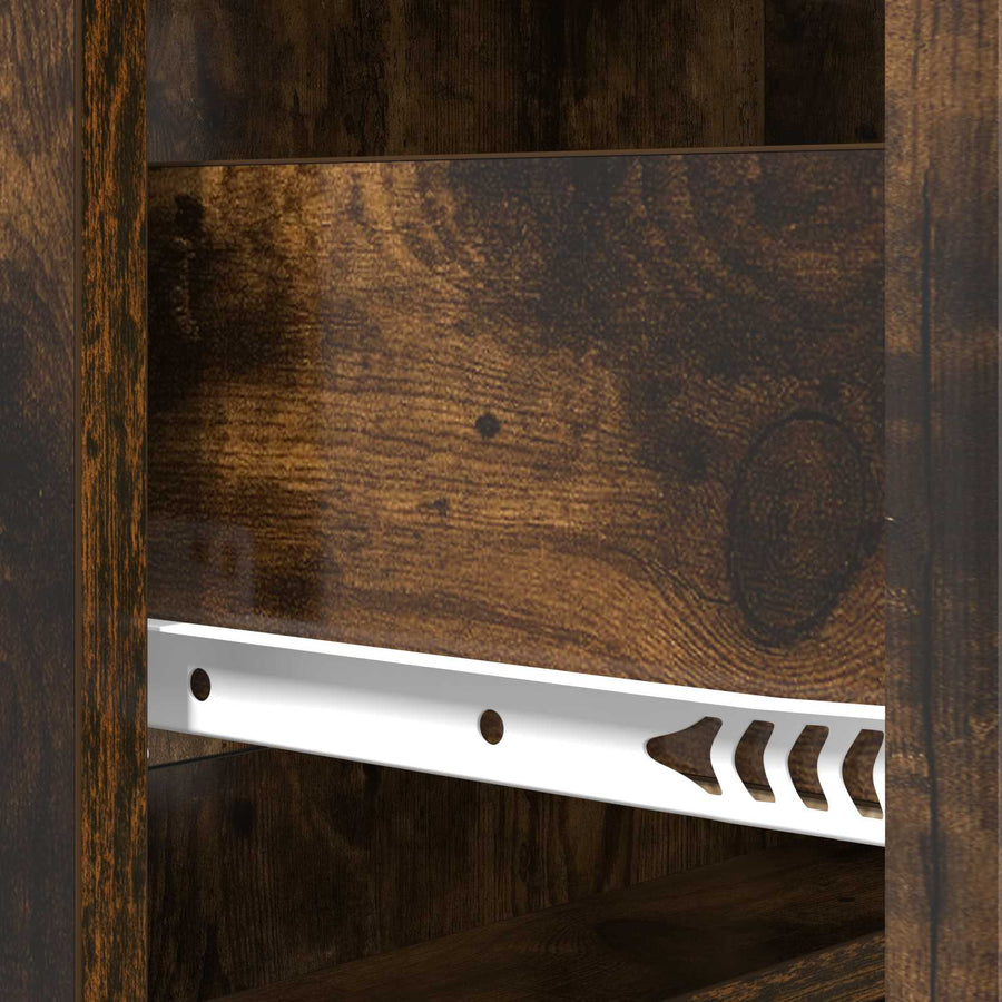 Ladenkast Gerookt eiken 66 x 34,5 x 92 cm Bewerkt hout