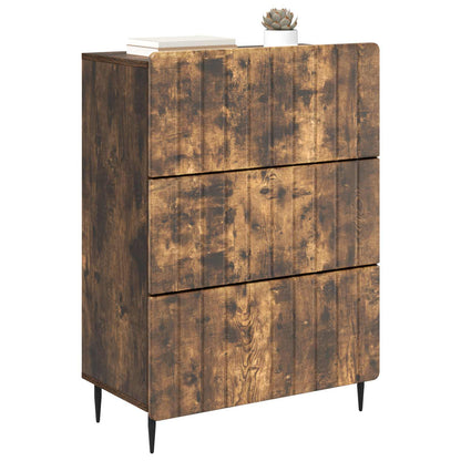 Ladenkast Gerookt eiken 66 x 34,5 x 92 cm Bewerkt hout