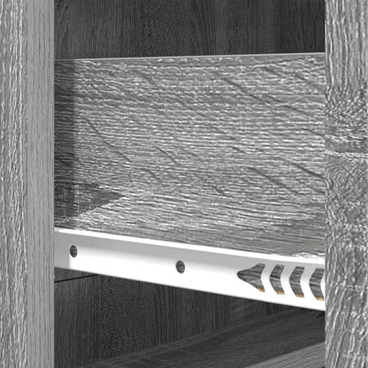 Ladenkast Grijs sonoma 66 x 34,5 x 92 cm Bewerkt hout