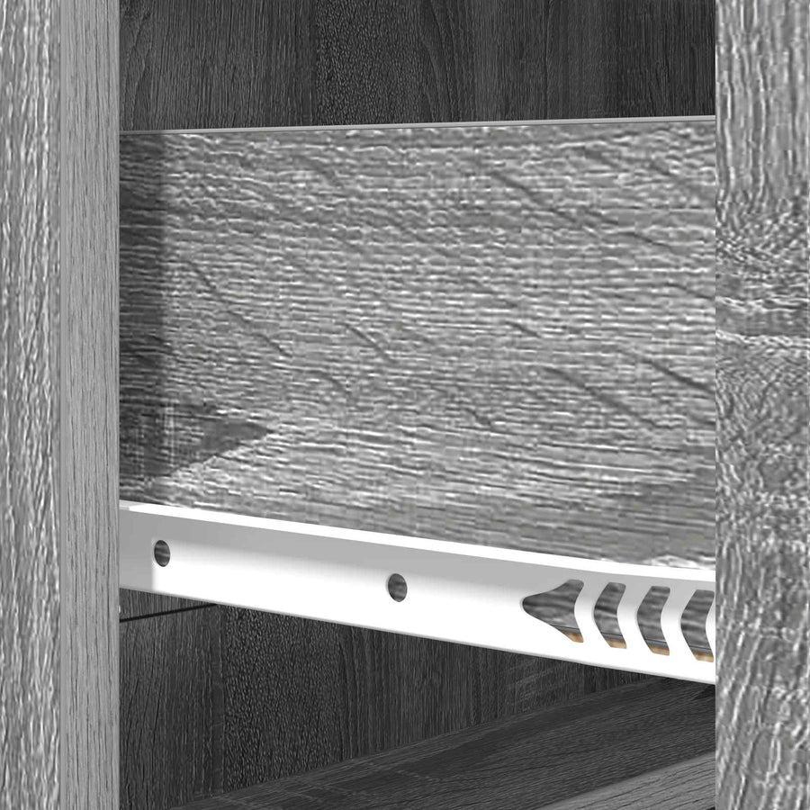 Ladenkast Grijs sonoma 66 x 34,5 x 92 cm Bewerkt hout