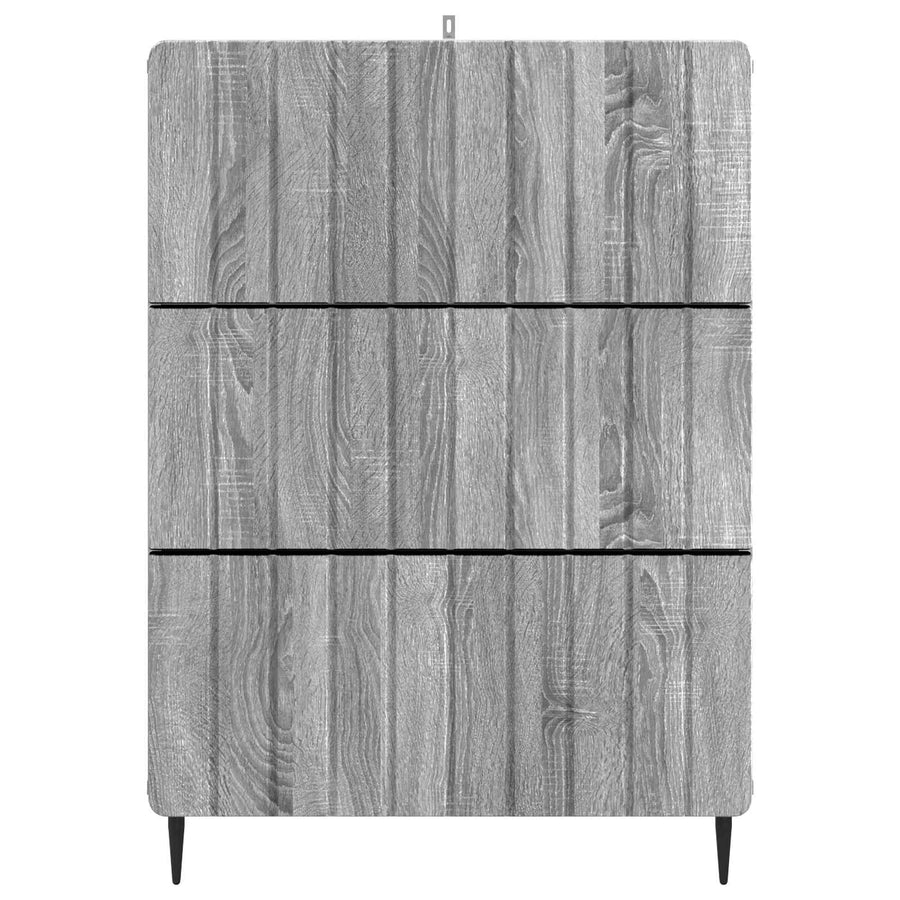 Ladenkast Grijs sonoma 66 x 34,5 x 92 cm Bewerkt hout