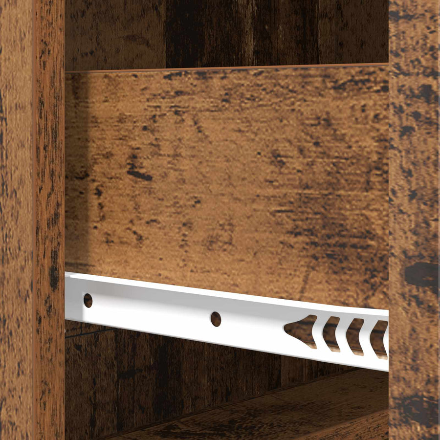 Ladenkast Oud hout 66 x 34,5 x 92 cm Bewerkt hout