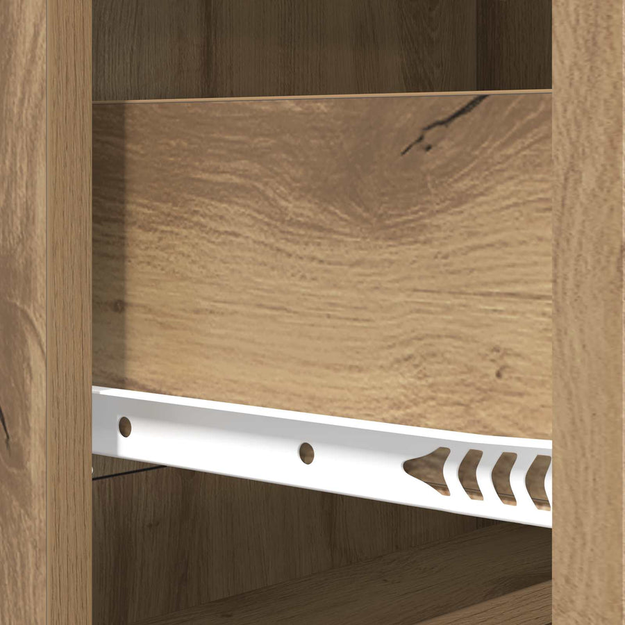 Ladenkast Artisanaal eiken 66 x 34,5 x 92 cm Bewerkt hout
