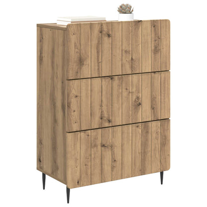 Ladenkast Artisanaal eiken 66 x 34,5 x 92 cm Bewerkt hout