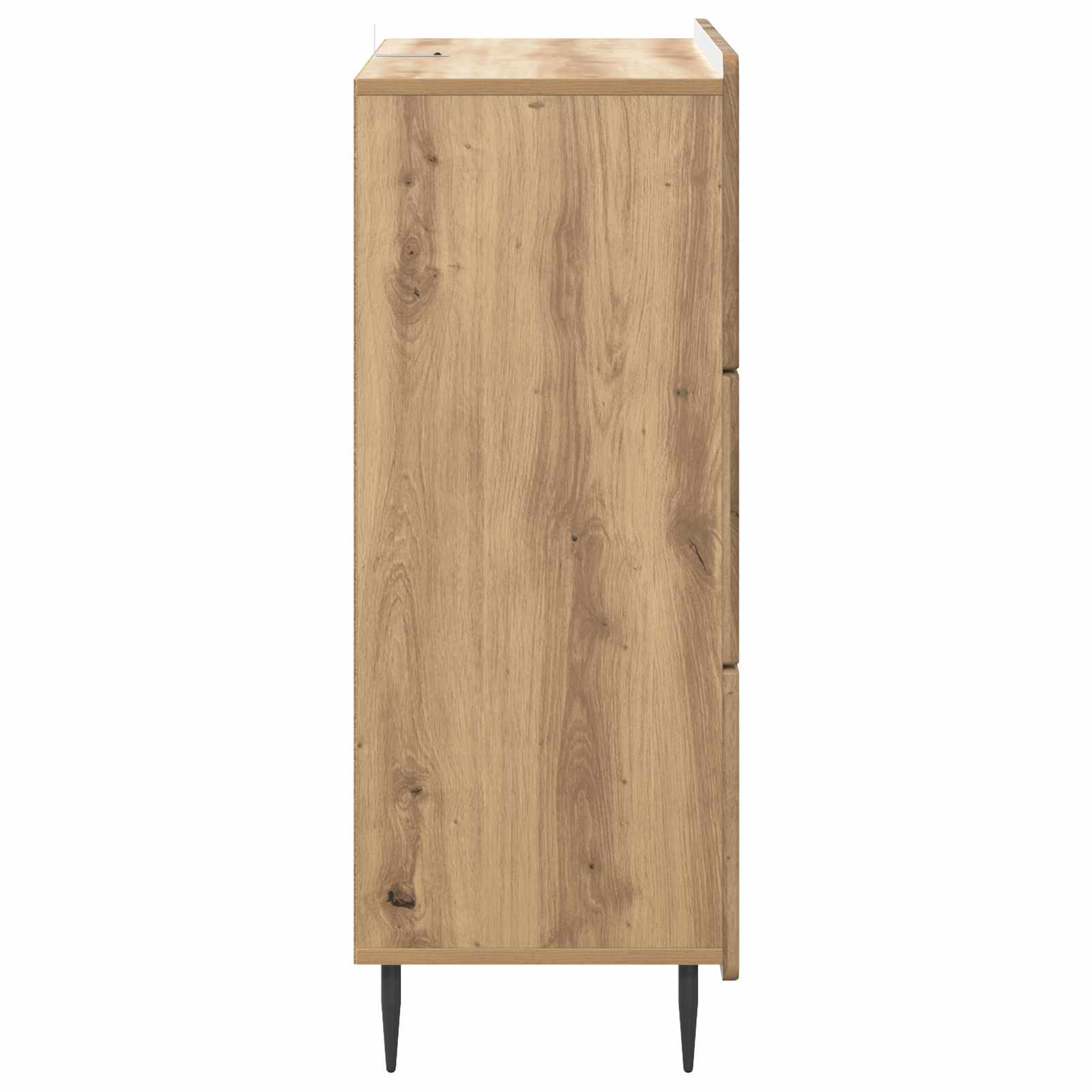 Ladenkast Artisanaal eiken 66 x 34,5 x 92 cm Bewerkt hout