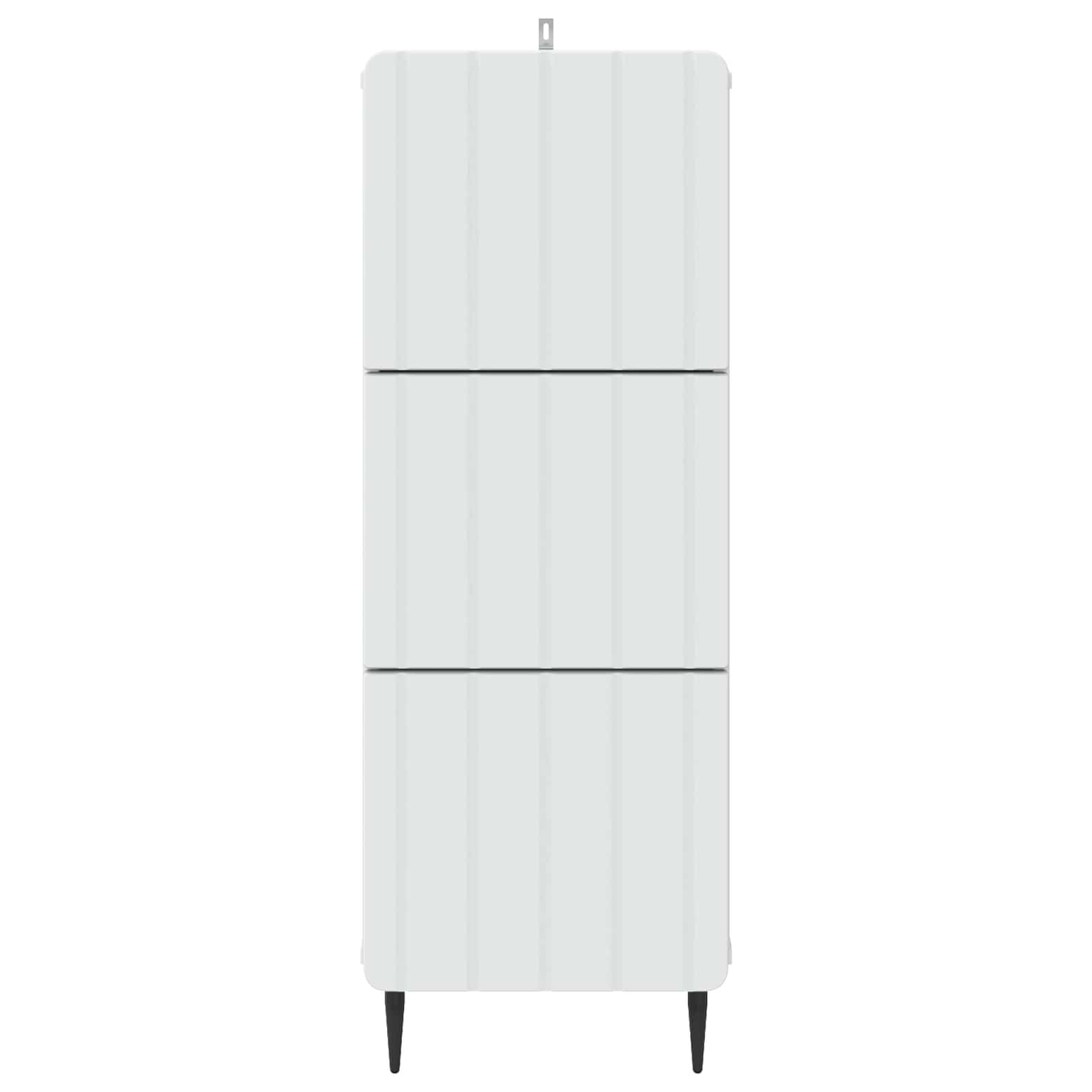 Ladenkast Wit 33 x 34,5 x 92 cm Bewerkt hout