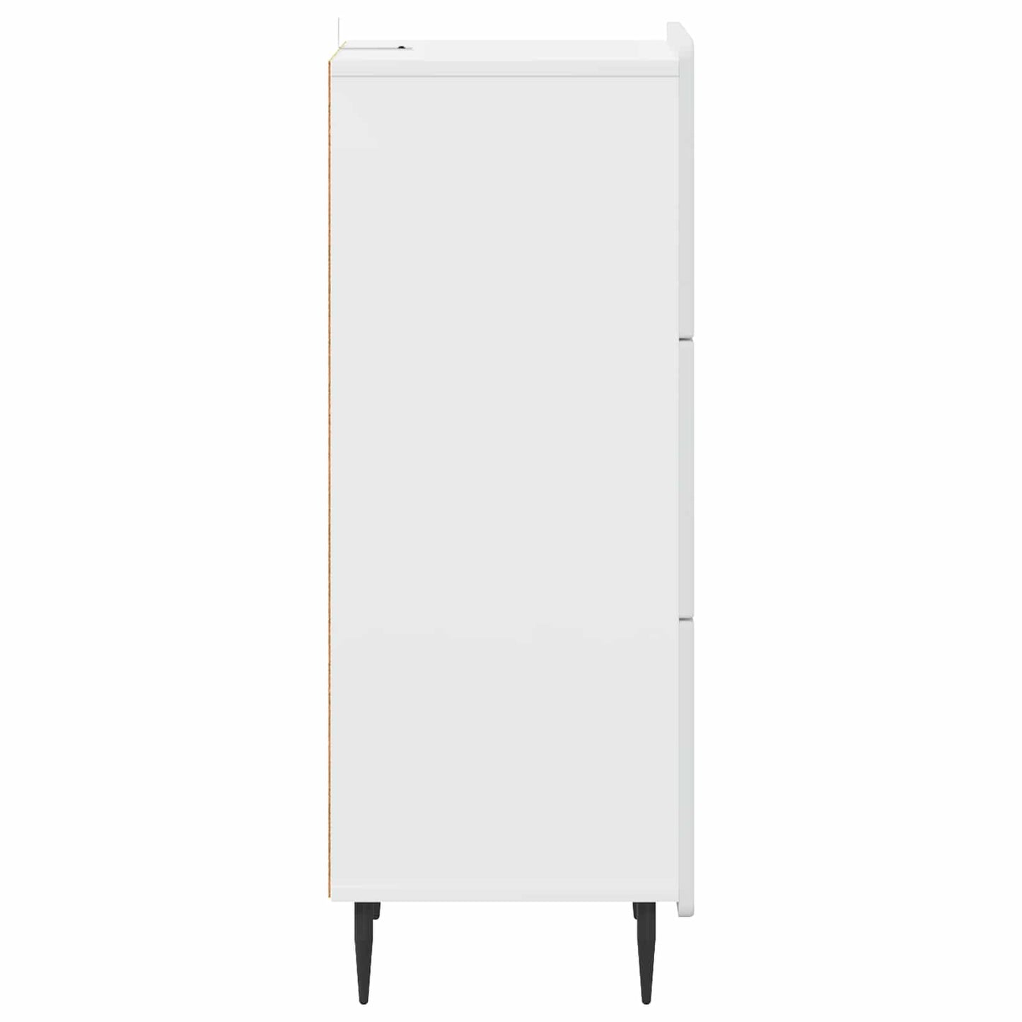 Ladenkast Wit 33 x 34,5 x 92 cm Bewerkt hout