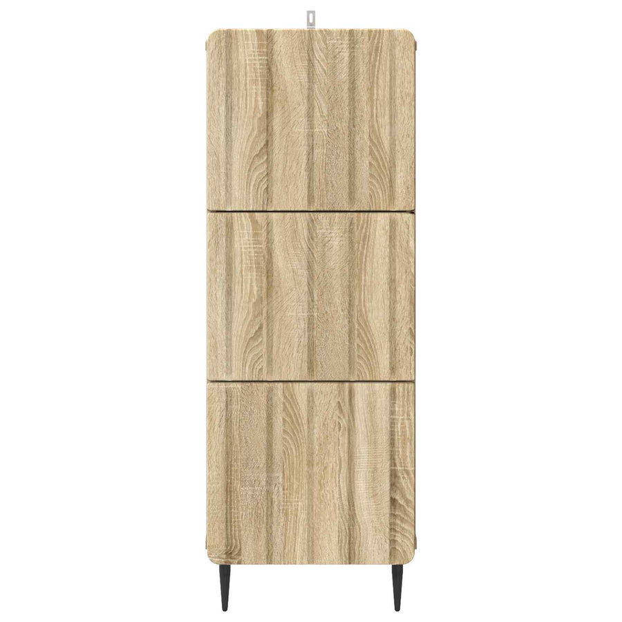 Ladenkast Sonoma Eiken 33 x 34,5 x 92 cm Bewerkt hout