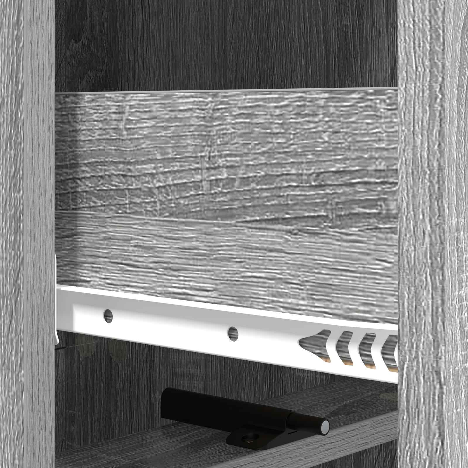 Ladenkast Grijs sonoma 33 x 34,5 x 92 cm Bewerkt hout