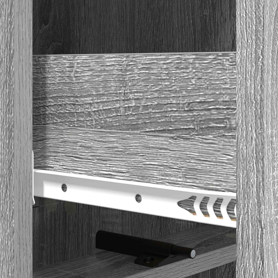 Ladenkast Grijs sonoma 33 x 34,5 x 92 cm Bewerkt hout