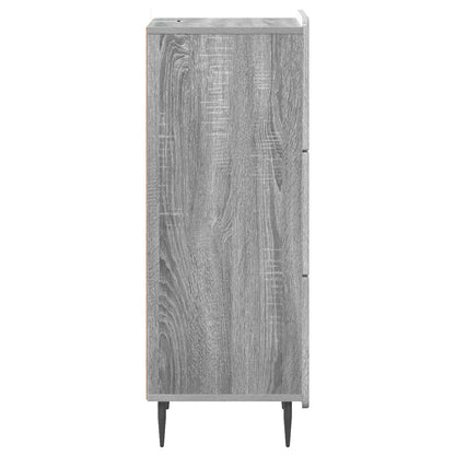 Ladenkast Grijs sonoma 33 x 34,5 x 92 cm Bewerkt hout