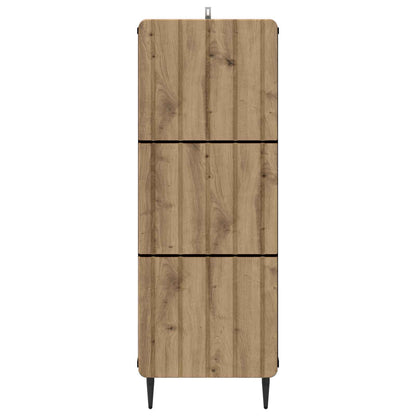 Ladenkast Artisanaal eiken 33 x 34,5 x 92 cm Bewerkt hout