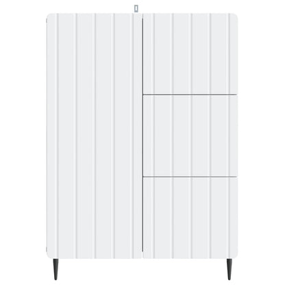 Dressoir met lade Wit 66 x 34,5 x 91,5 cm Bewerkt hout