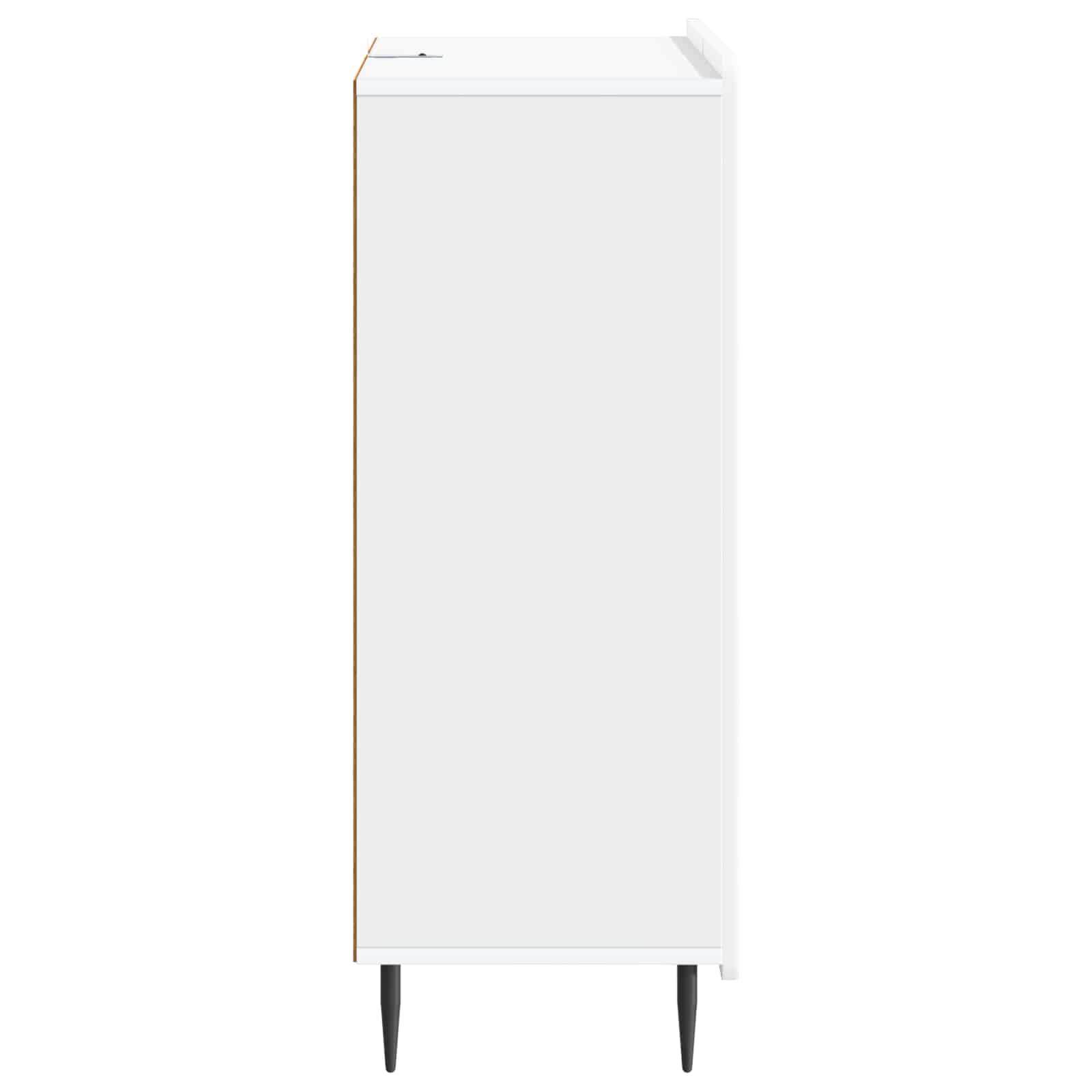Dressoir met lade Wit 66 x 34,5 x 91,5 cm Bewerkt hout