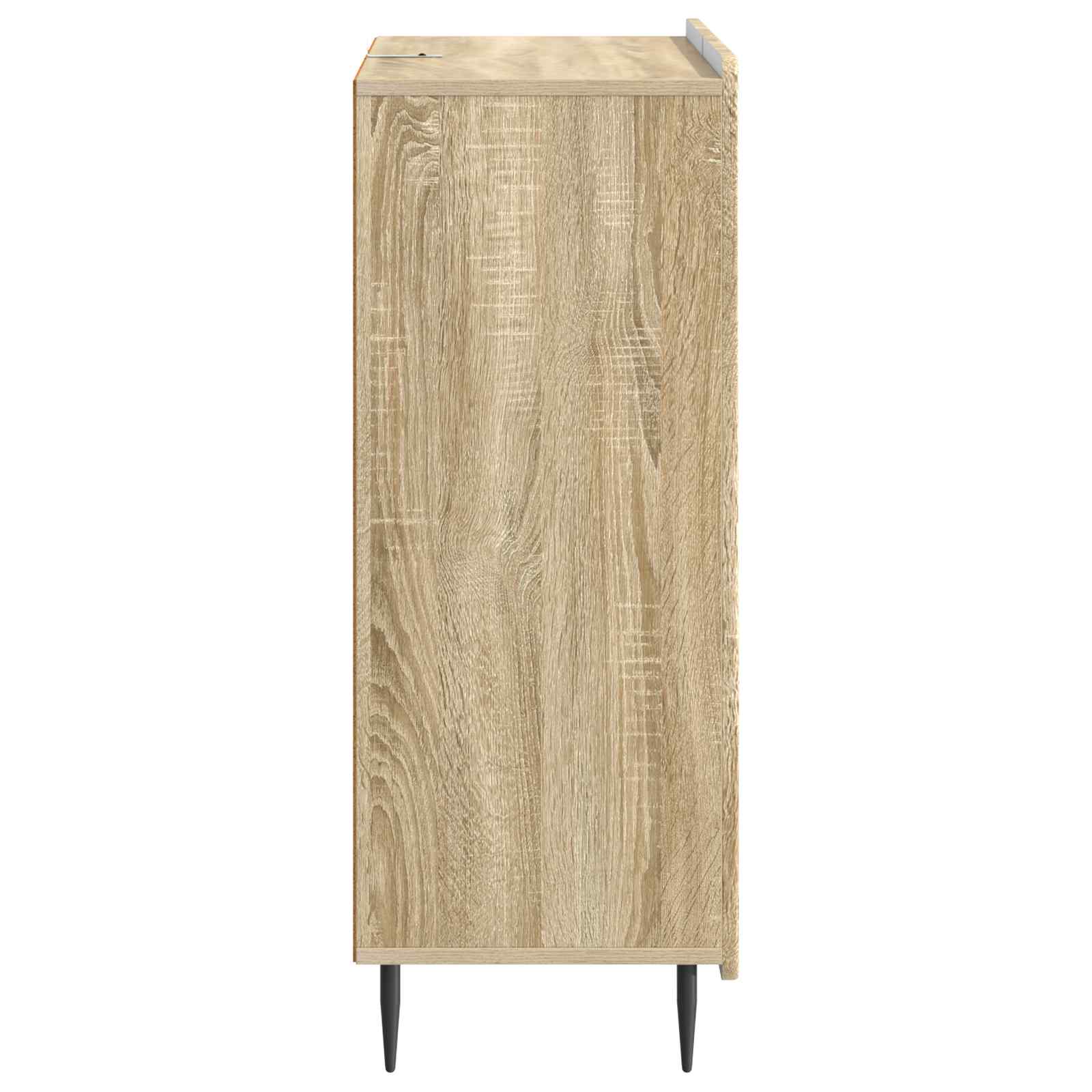 Dressoir met lade Sonoma Eiken 66 x 34,5 x 91,5 cm Bewerkt hout