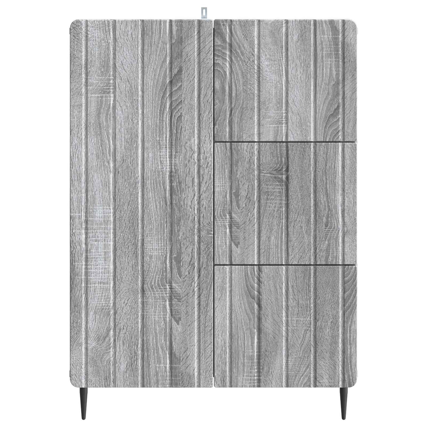 Dressoir met lade Grijs sonoma 66 x 34,5 x 91,5 cm Bewerkt hout