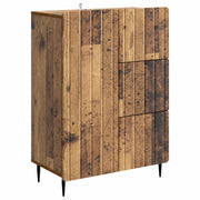 Dressoir 66x34,5x91,5 cm oud hout bewerkt hout
