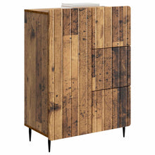 Dressoir met lade Oud hout 66 x 34,5 x 91,5 cm Bewerkt hout