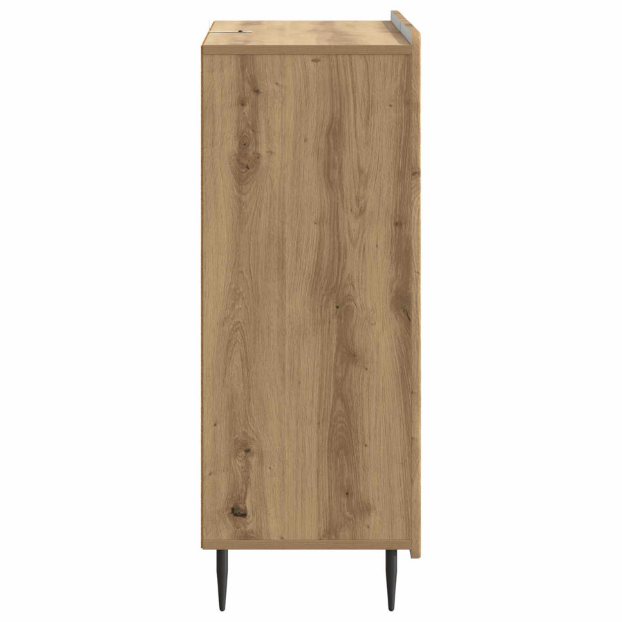 Dressoir Artisanaal eiken 66 x 34,5 x 91,5 cm Bewerkt hout