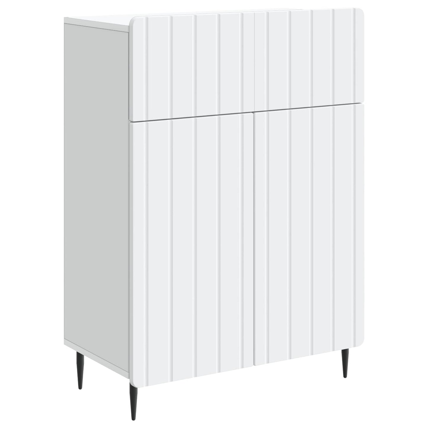 Dressoir met lade Wit 66 x 34,5 x 92 cm Bewerkt hout