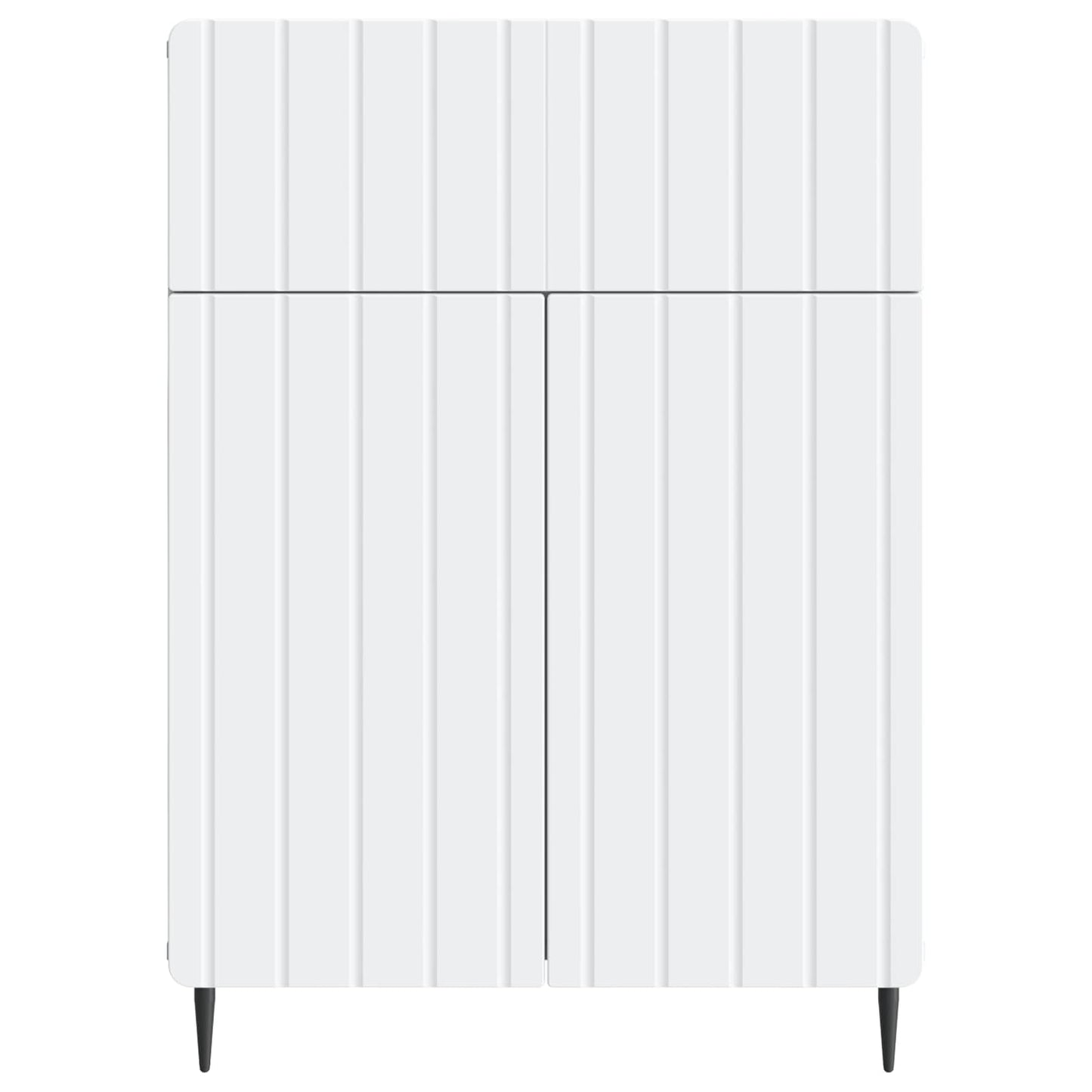 Dressoir met lade Wit 66 x 34,5 x 92 cm Bewerkt hout