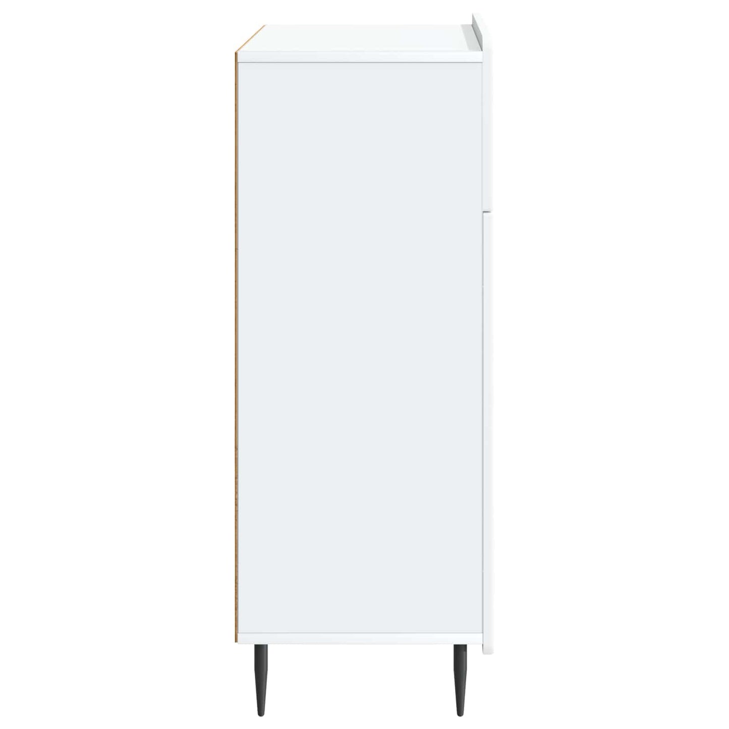 Dressoir met lade Wit 66 x 34,5 x 92 cm Bewerkt hout