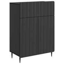 Dressoir met lade Zwart 66 x 34,5 x 92 cm Bewerkt hout