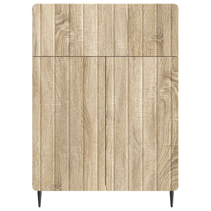 Dressoir met lade Sonoma Eiken 66 x 34,5 x 92 cm Bewerkt hout