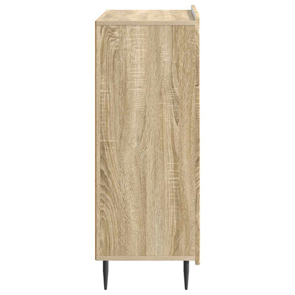 Dressoir met lade Sonoma Eiken 66 x 34,5 x 92 cm Bewerkt hout