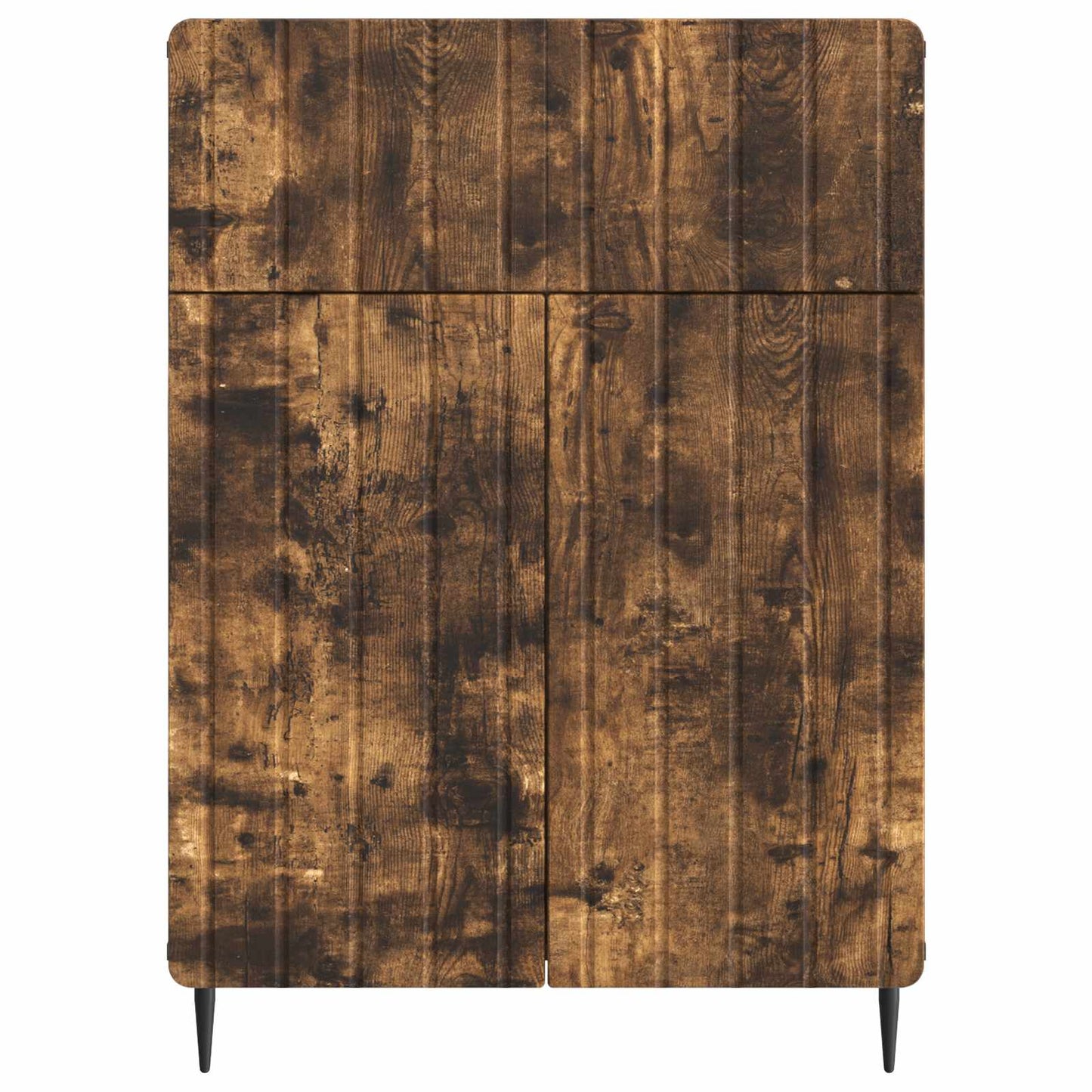 Dressoir met lade Gerookt eiken 66 x 34,5 x 92 cm Bewerkt hout