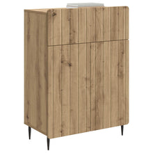 Dressoir Artisanaal eiken 66 x 34,5 x 92 cm Bewerkt hout