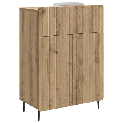 Dressoir Artisanaal eiken 66 x 34,5 x 92 cm Bewerkt hout