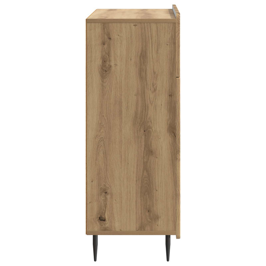 Dressoir Artisanaal eiken 66 x 34,5 x 92 cm Bewerkt hout