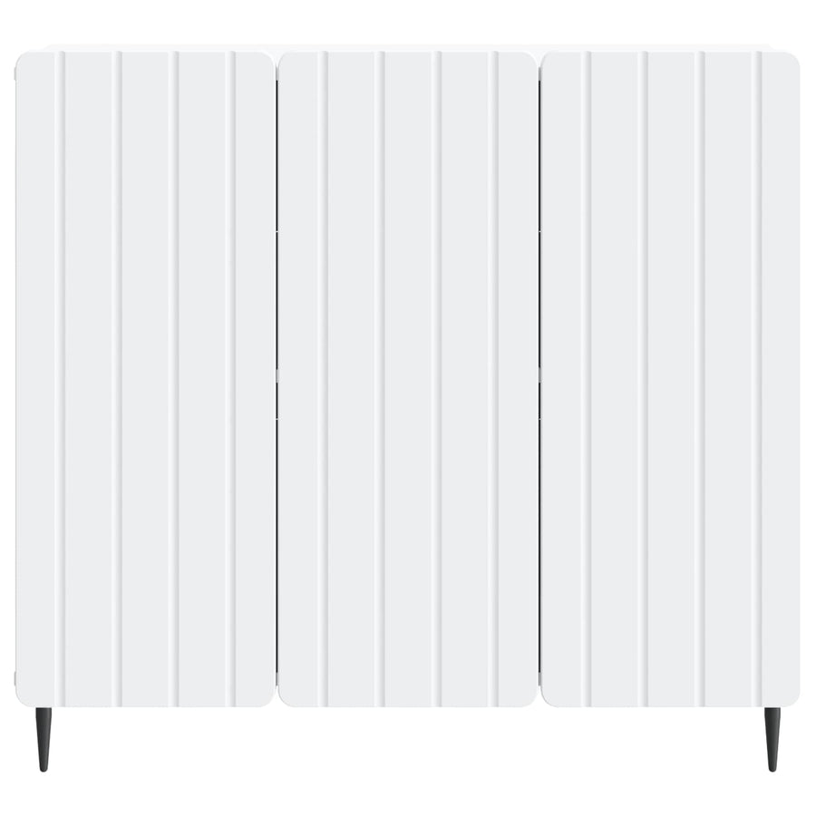 Dressoir Wit 89 x 34,5 x 82 cm Bewerkt hout