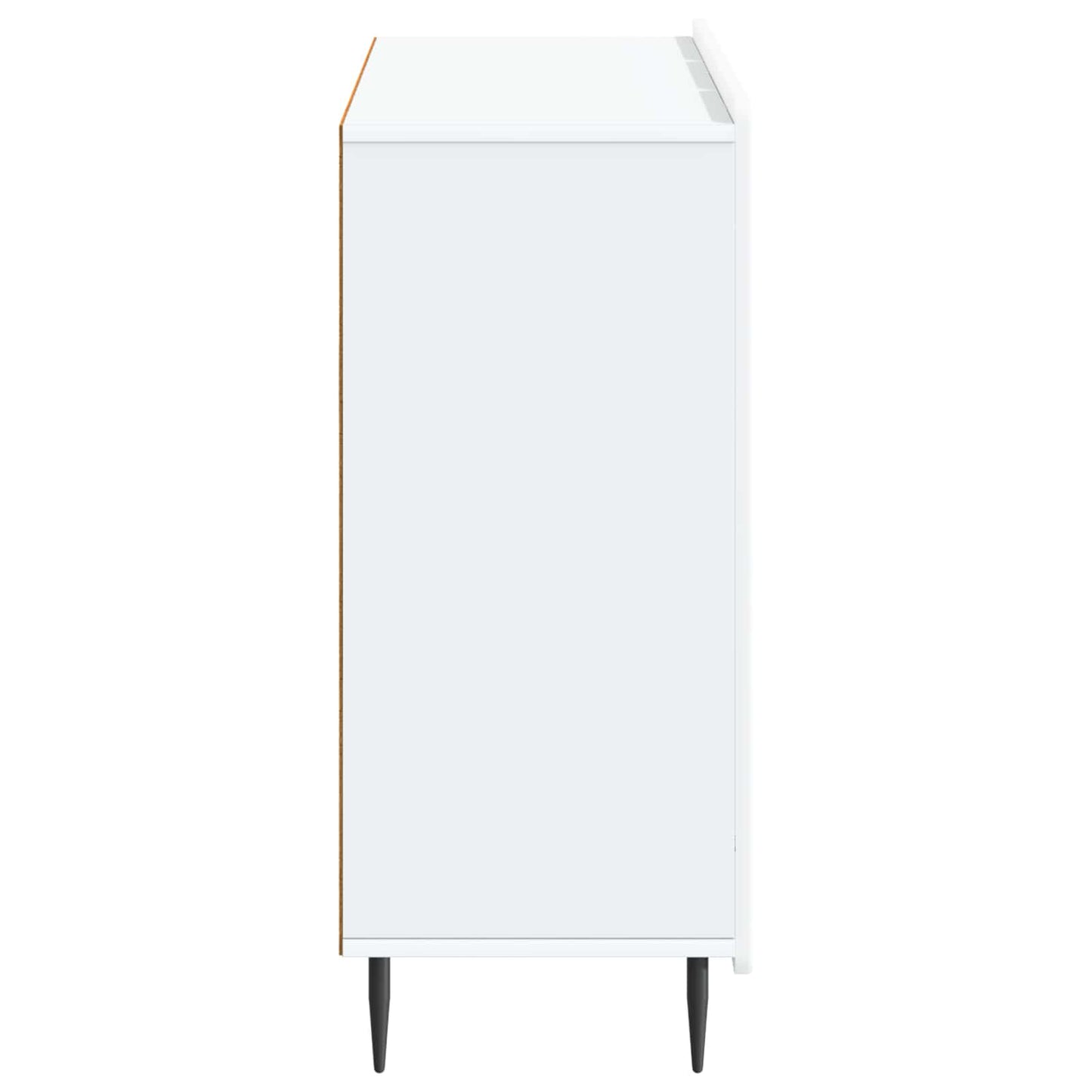 Dressoir Wit 89 x 34,5 x 82 cm Bewerkt hout