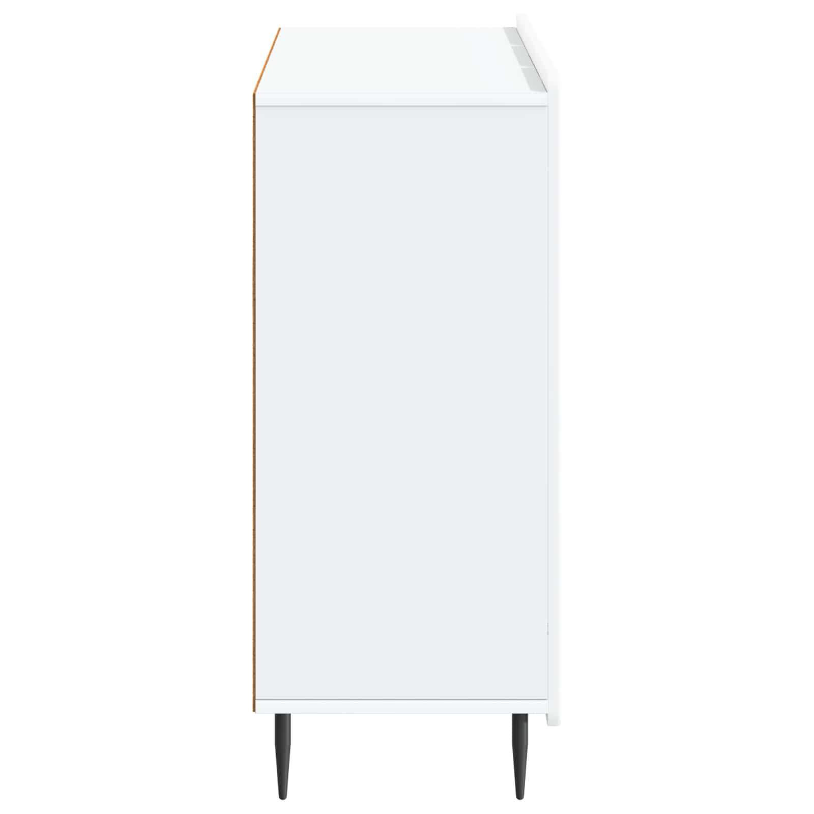 Dressoir Wit 89 x 34,5 x 82 cm Bewerkt hout