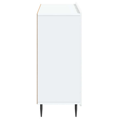 Dressoir Wit 89 x 34,5 x 82 cm Bewerkt hout