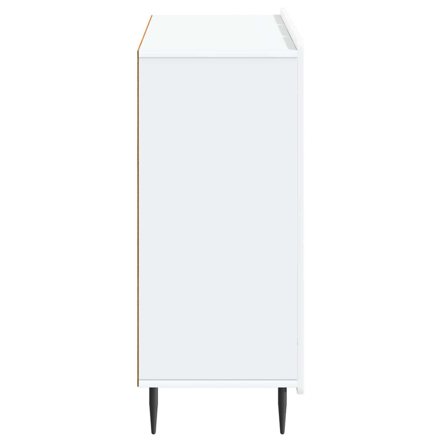 Dressoir Wit 89 x 34,5 x 82 cm Bewerkt hout