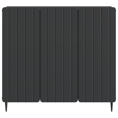 Dressoir Zwart 89 x 34,5 x 82 cm Bewerkt hout