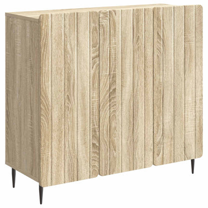 Dressoir Sonoma Eiken 89 x 34,5 x 82 cm Bewerkt hout