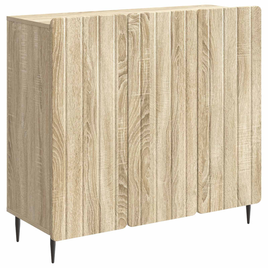 Dressoir Sonoma Eiken 89 x 34,5 x 82 cm Bewerkt hout