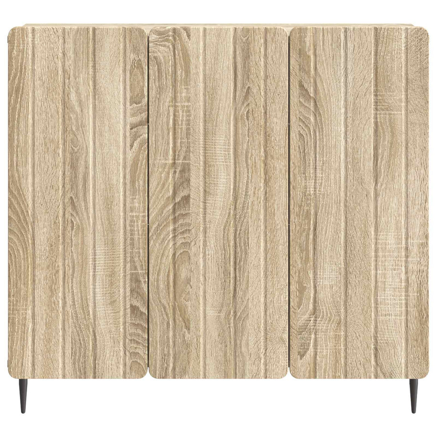 Dressoir Sonoma Eiken 89 x 34,5 x 82 cm Bewerkt hout