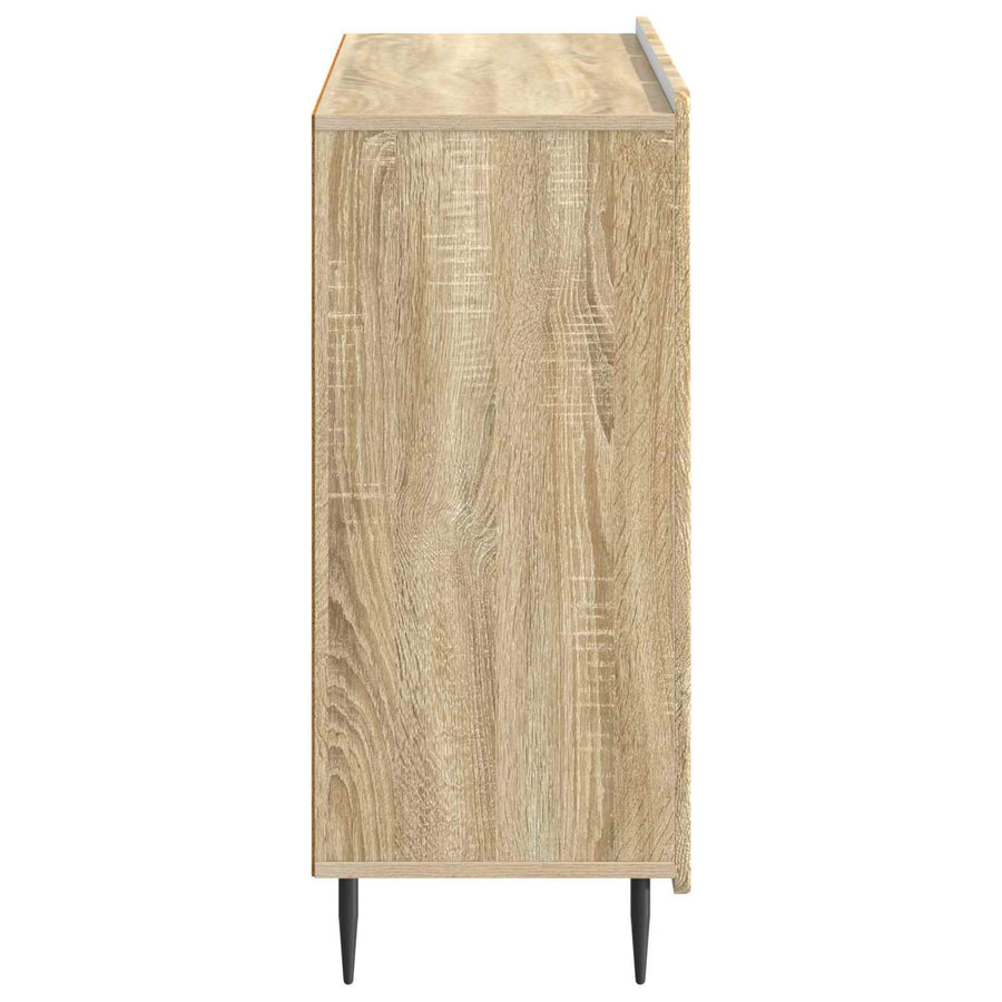 Dressoir Sonoma Eiken 89 x 34,5 x 82 cm Bewerkt hout
